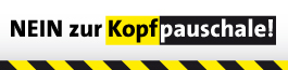 Banner zur Website www.nein-zur-Kopfpauschale.de