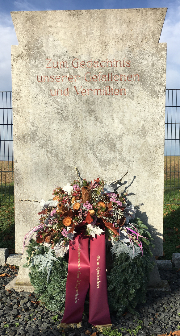 Volkstrauertag 2020